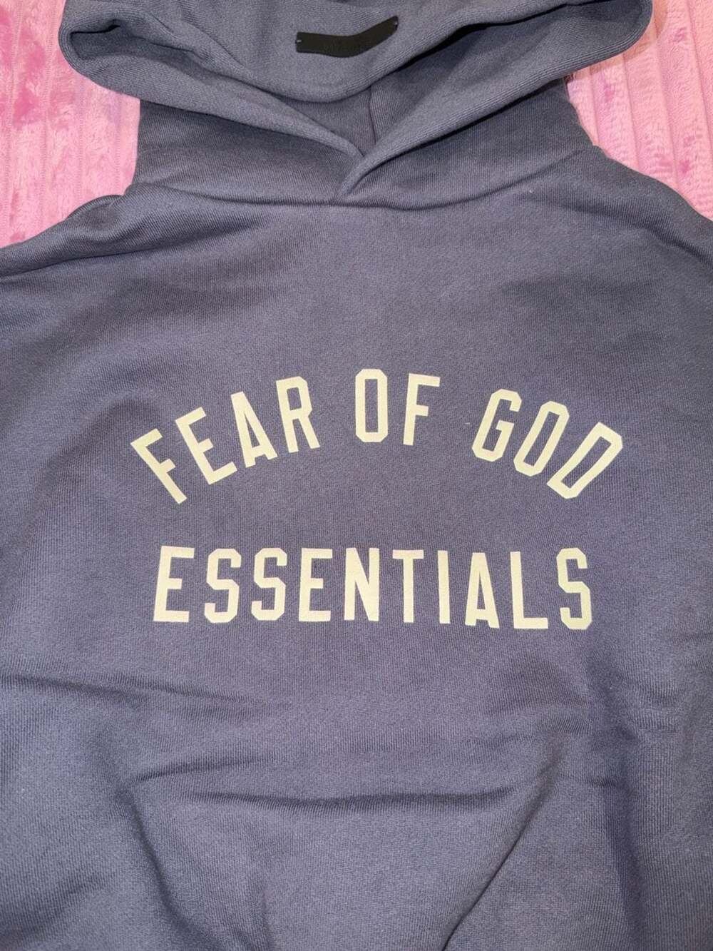 Fear of God Essentials Kids Arch Logo Hoodie Size 6/7
